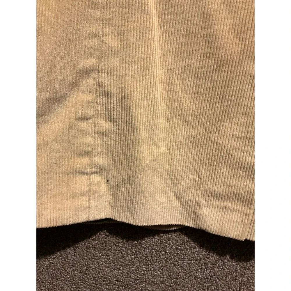Eddie Bauer VTG? corduroy Tan Blazer Sport Coat‎ 42L READ Gray